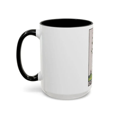 The Ace of Wands (Tarot Card) Accent Coffee Mug - Go Mug Yourself