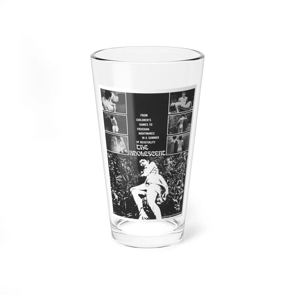 THE ADOLESCENT 1979 Movie Poster - Pint Glass 16oz-16oz-Go Mug Yourself