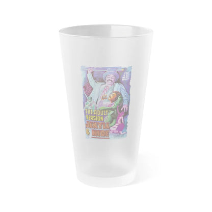 THE ADULT VERSION OF JEKYLL AND HIDE 1971 Movie Poster - Frosted Pint Glass 16oz-16oz-Frosted-Go Mug Yourself