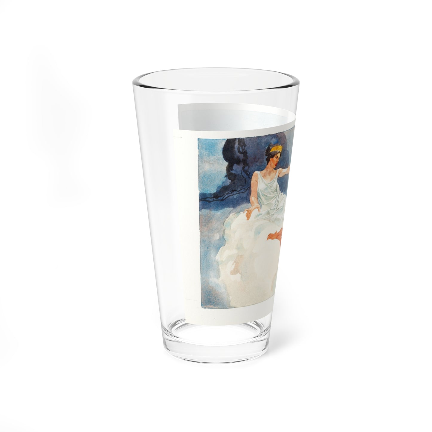 The Adventures of Eros and Psyche Illustration (Troll Associates, 1983) (Magazine Illustration) Pint Glass 16oz-Go Mug Yourself