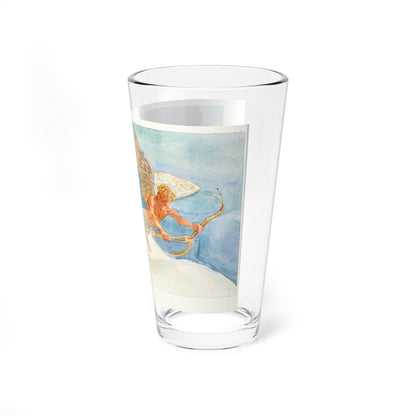 The Adventures of Eros and Psyche Illustration (Troll Associates, 1983) (Magazine Illustration) Pint Glass 16oz-Go Mug Yourself