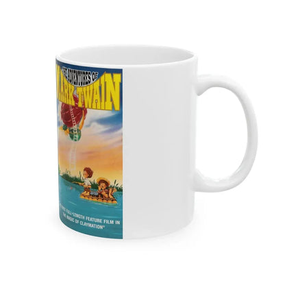 THE ADVENTURES OF MARK TWAIN (VHS COVER) - White Coffee Mug - Go Mug Yourself