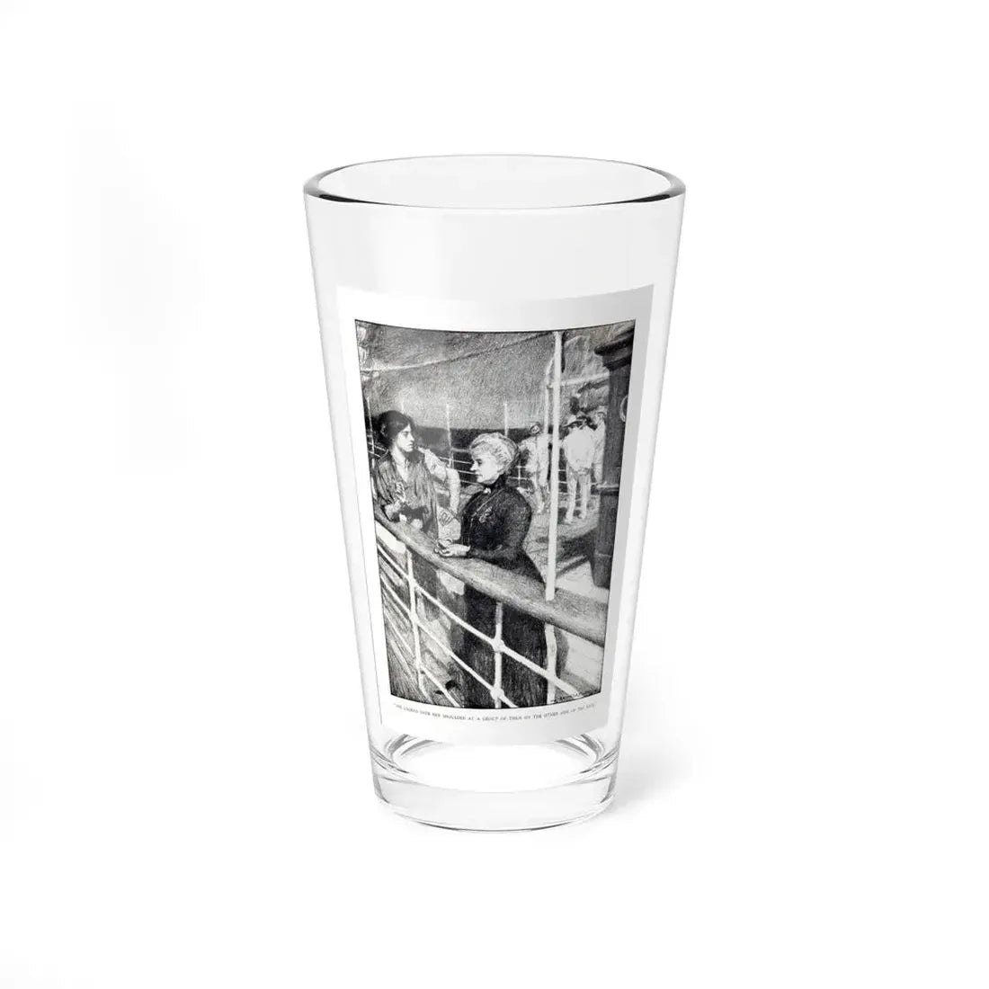 The Adventures of Miss Gregory (Pt. 1-2), McClure's Magazine, September 1910 (Magazine Illustration) Pint Glass 16oz 16oz - Go Mug Yourself