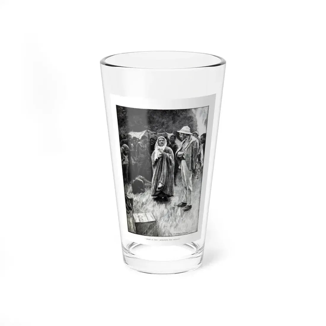 The Adventures of Miss Gregory (Pt. 4-1), McClure's Magazine, December 1910 (Magazine Illustration) Pint Glass 16oz 16oz - Go Mug Yourself