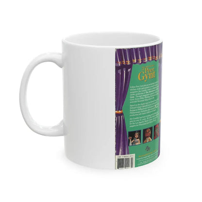THE ADVENTURES OF PEER GYNT (VHS COVER) - White Coffee Mug - Go Mug Yourself