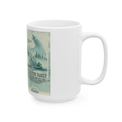 THE ADVENTURES OF THE WILDERNESS FAMILY (VHS COVER) - White Coffee Mug - Go Mug Yourself