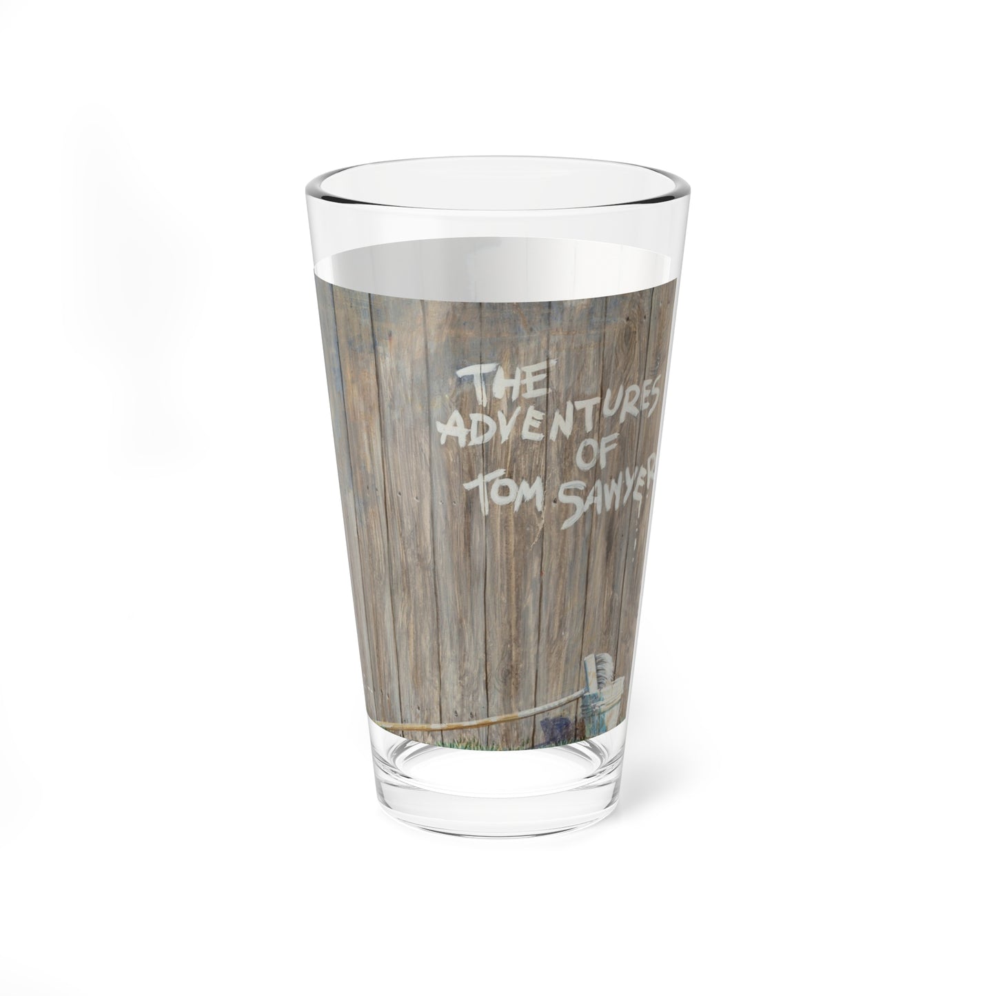 The Adventures of Tom Sawyer book cover, 1966 (Magazine Illustration) Pint Glass 16oz-Go Mug Yourself