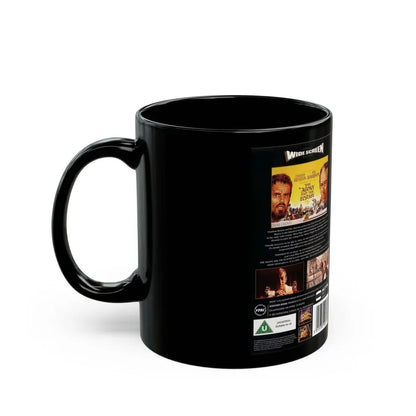 THE AGONY AND THE ECSTASY (VHS COVER) - Black Coffee Mug - Go Mug Yourself
