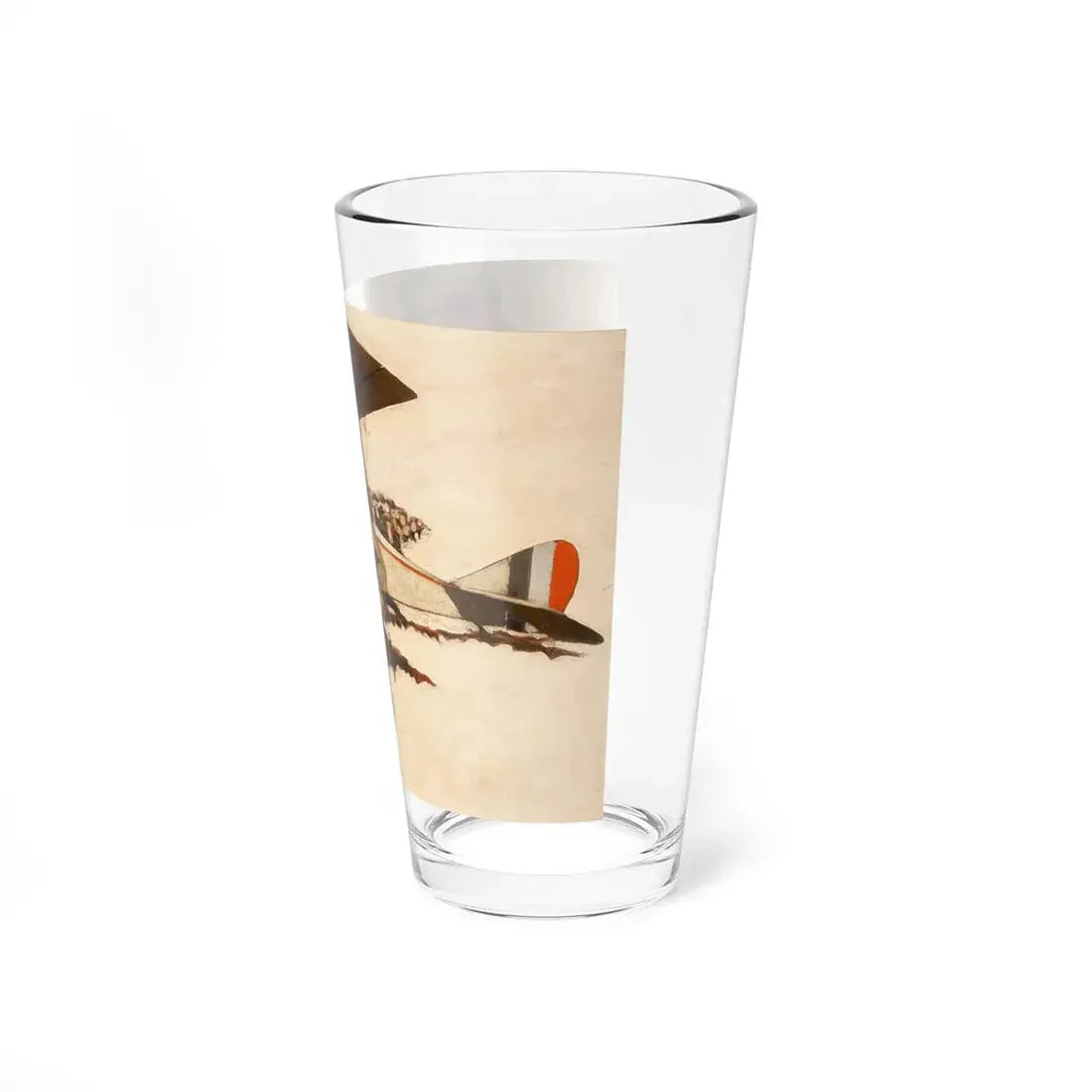 The Air Show Hero, Saturday Evening Post illustration, c. 1920-25 (Magazine Illustration) Pint Glass 16oz - Go Mug Yourself