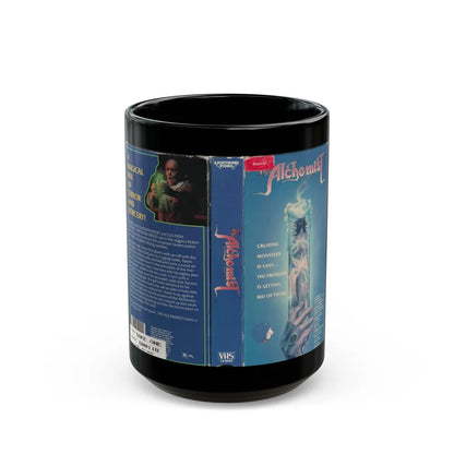 THE ALCHEMIST VERSION2 (VHS COVER) - Black Coffee Mug-15oz-Go Mug Yourself