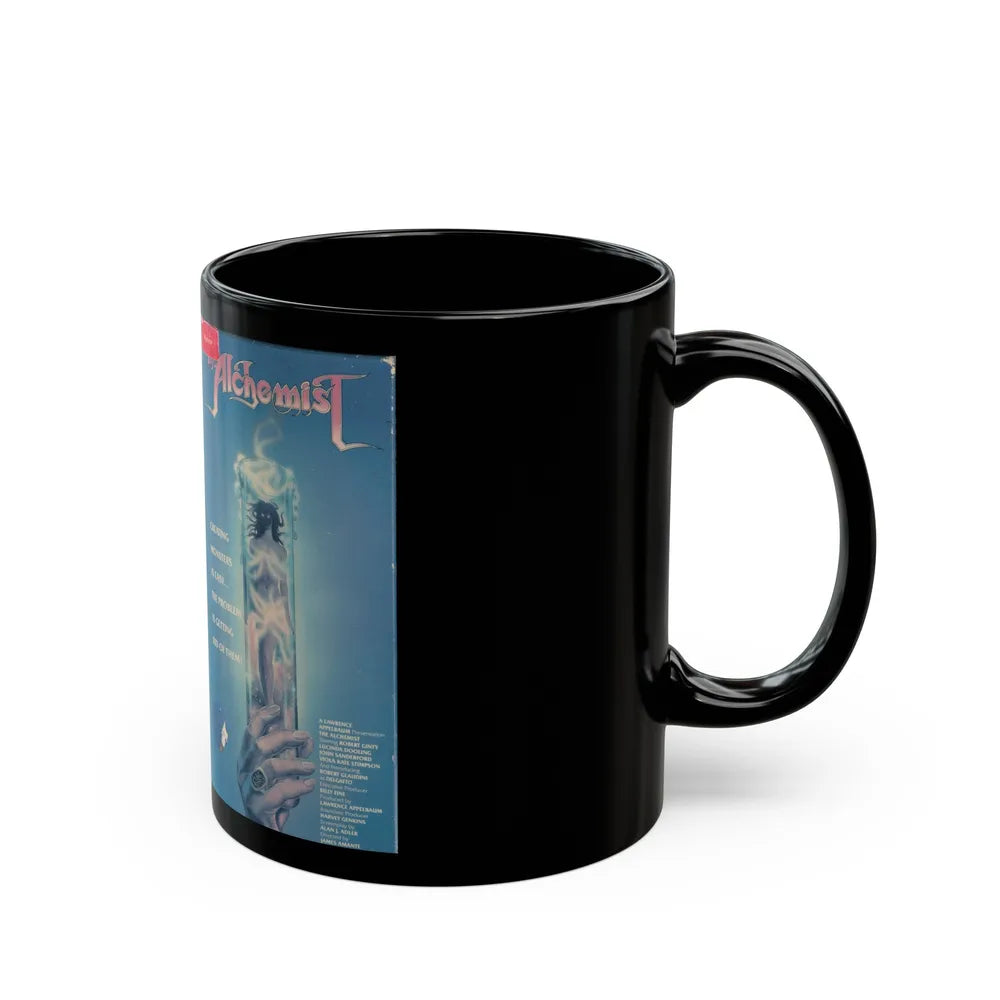 THE ALCHEMIST VERSION2 (VHS COVER) - Black Coffee Mug-Go Mug Yourself