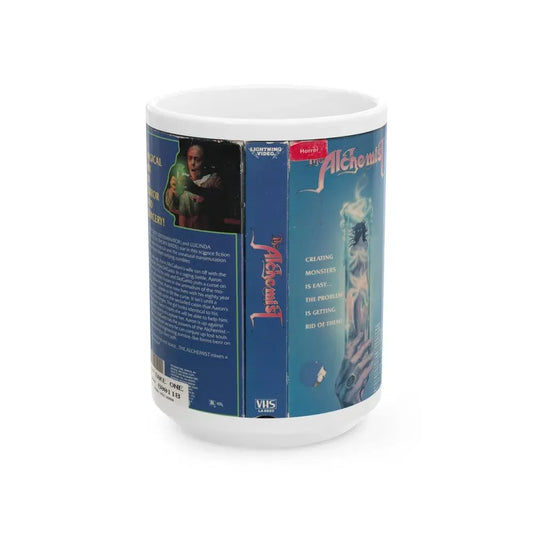 THE ALCHEMIST VERSION2 (VHS COVER) - White Coffee Mug 15oz - Go Mug Yourself