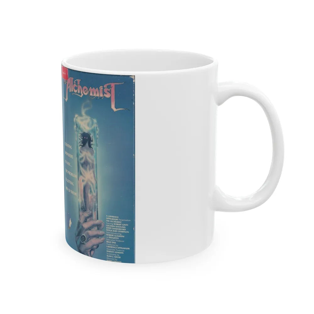 THE ALCHEMIST VERSION2 (VHS COVER) - White Coffee Mug-Go Mug Yourself