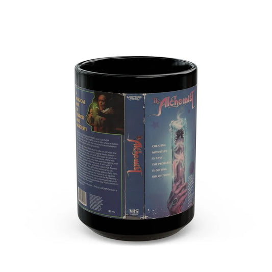 THE ALCHEMIST VERSION3 (VHS COVER) - Black Coffee Mug-15oz-Go Mug Yourself