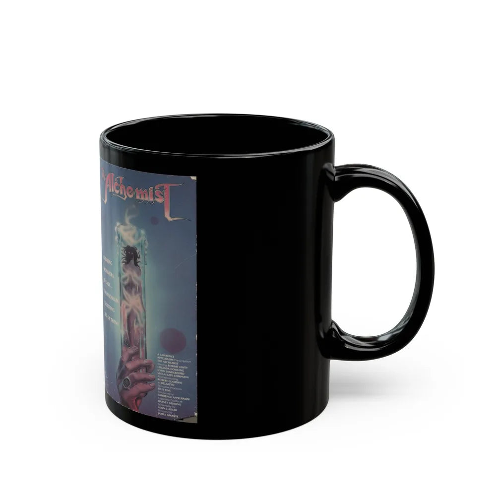 THE ALCHEMIST VERSION3 (VHS COVER) - Black Coffee Mug-Go Mug Yourself