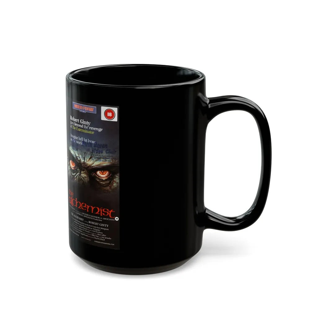 THE ALCHEMIST (VHS COVER) - Black Coffee Mug-Go Mug Yourself