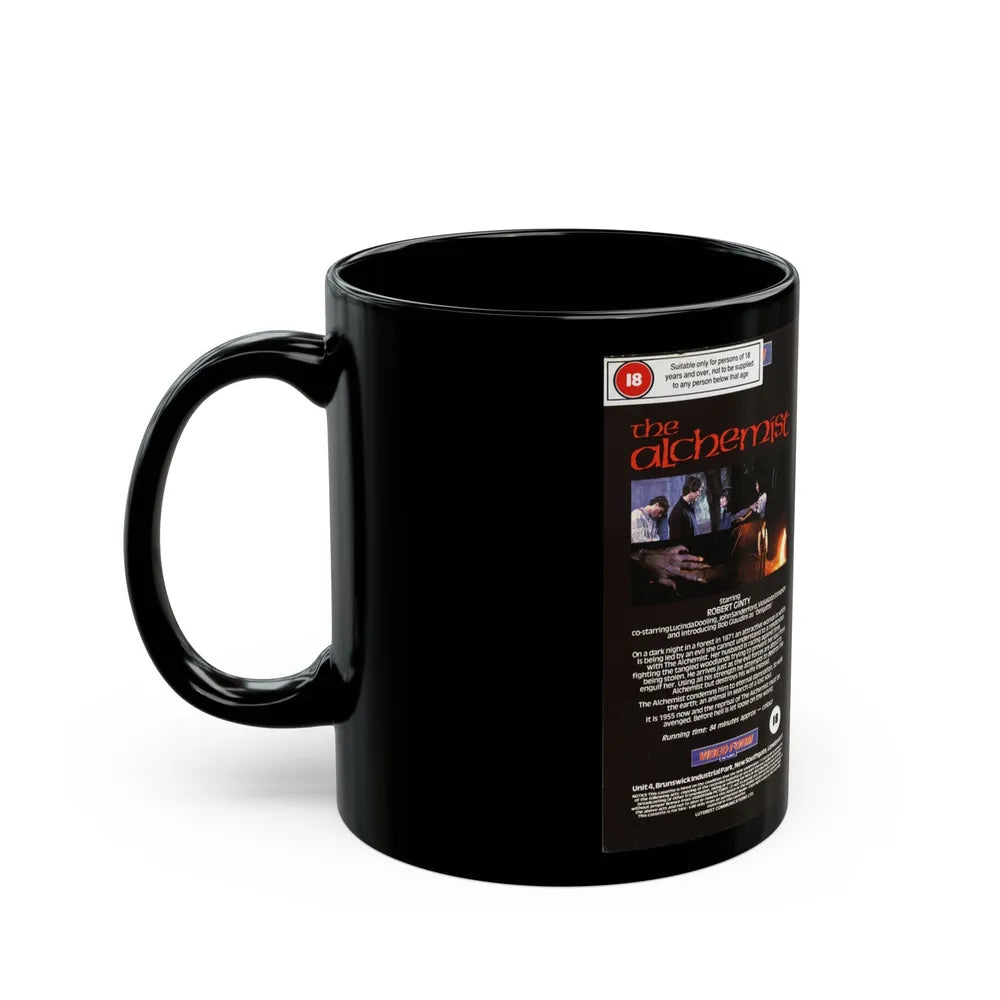 THE ALCHEMIST (VHS COVER) - Black Coffee Mug-Go Mug Yourself