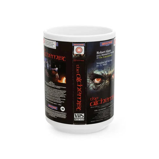 THE ALCHEMIST (VHS COVER) - White Coffee Mug 15oz - Go Mug Yourself