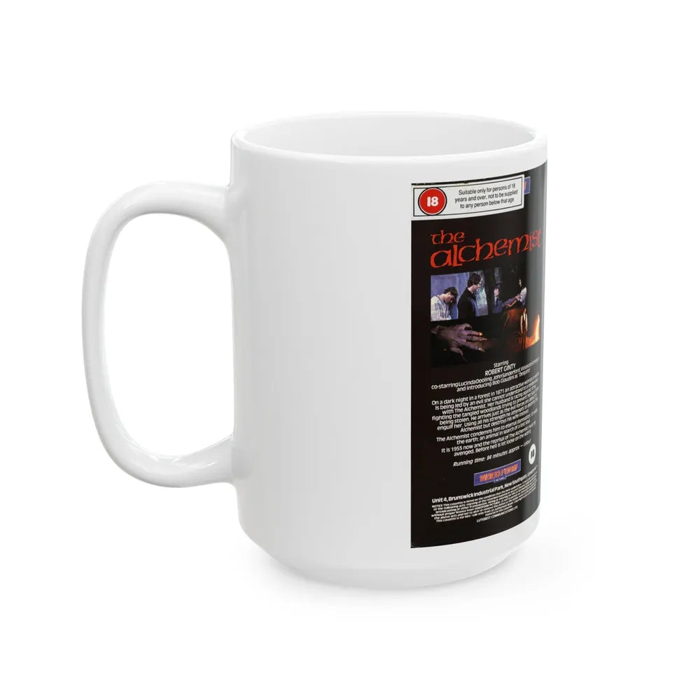 THE ALCHEMIST (VHS COVER) - White Coffee Mug-Go Mug Yourself