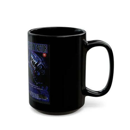 THE ALIEN FACTOR (VHS COVER) - Black Coffee Mug-Go Mug Yourself