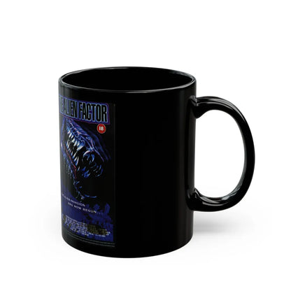 THE ALIEN FACTOR (VHS COVER) - Black Coffee Mug-Go Mug Yourself