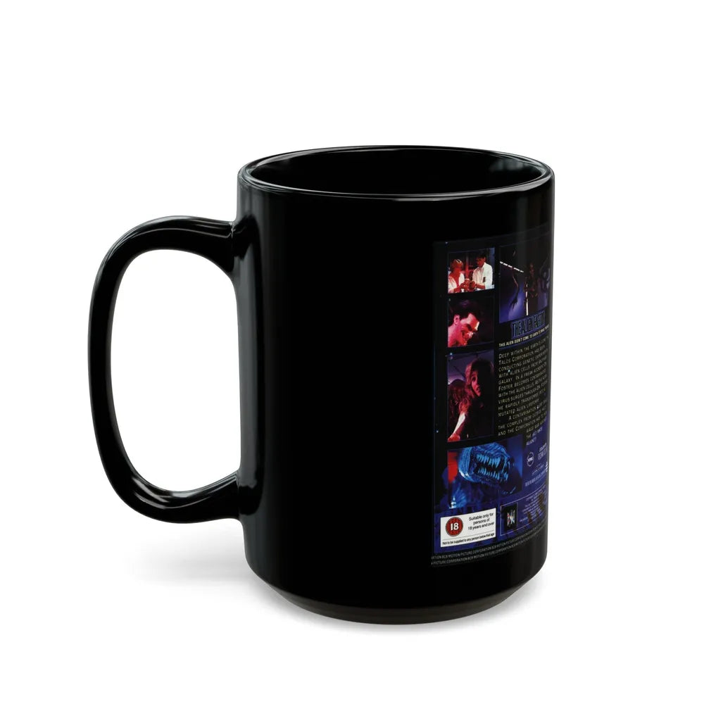 THE ALIEN FACTOR (VHS COVER) - Black Coffee Mug-Go Mug Yourself