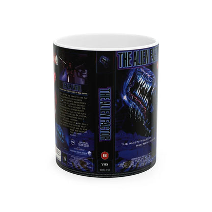 THE ALIEN FACTOR (VHS COVER) - White Coffee Mug-11oz-Go Mug Yourself