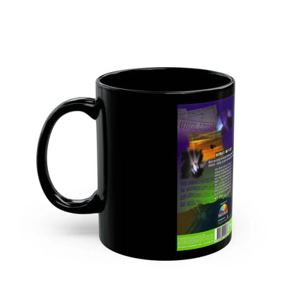 THE ALIEN FILES (VHS COVER) - Black Coffee Mug-Go Mug Yourself