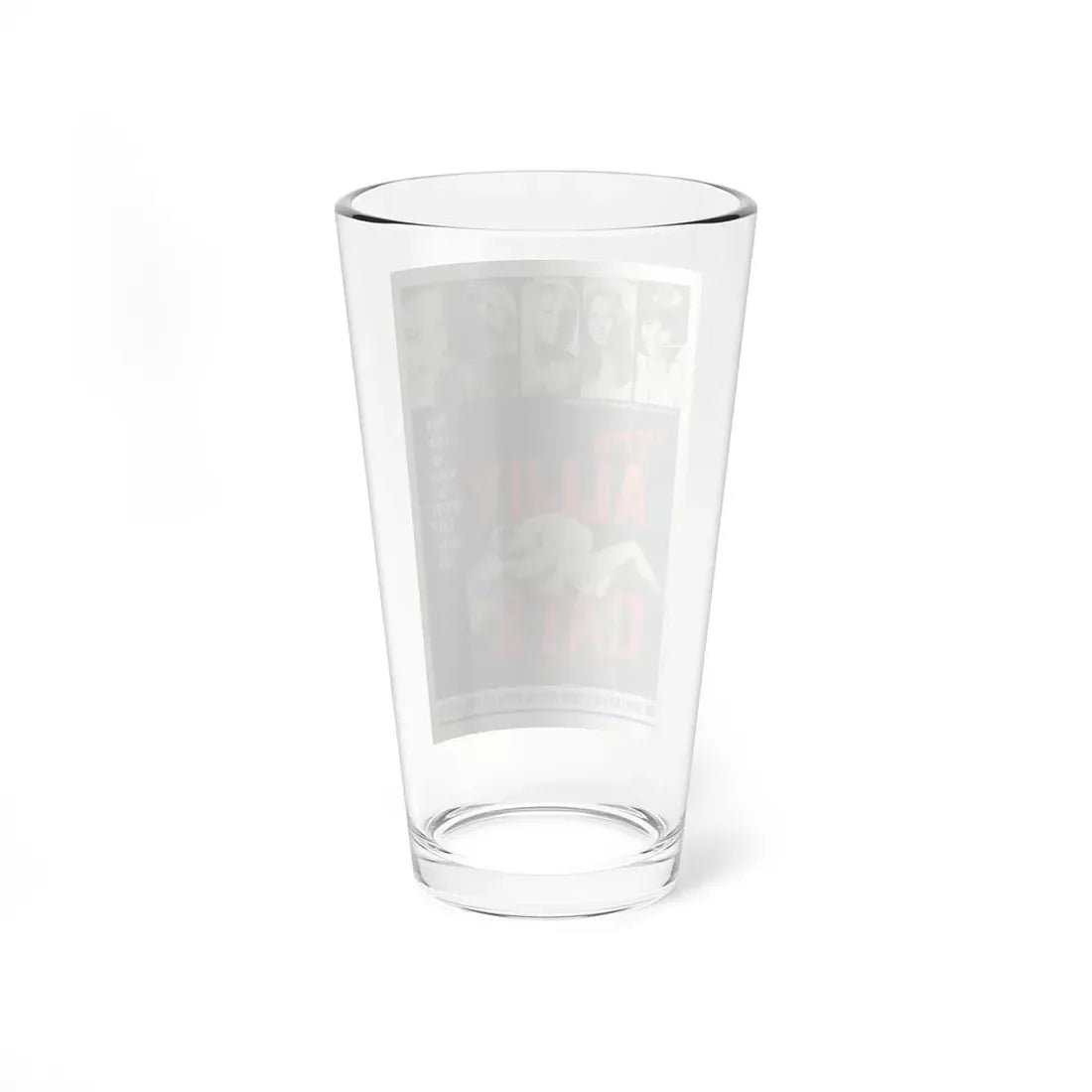 THE ALLEY CATS 1966 Movie Poster - Pint Glass 16oz - Go Mug Yourself