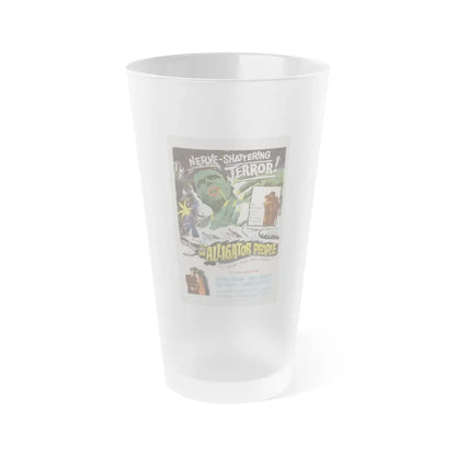 THE ALLIGATOR PEOPLE 1959 Movie Poster - Frosted Pint Glass 16oz Default Title - Go Mug Yourself