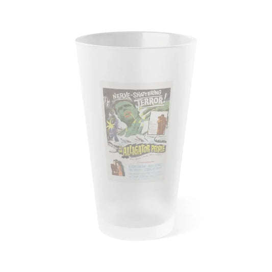 THE ALLIGATOR PEOPLE 1959 Movie Poster - Frosted Pint Glass 16oz Default Title - Go Mug Yourself
