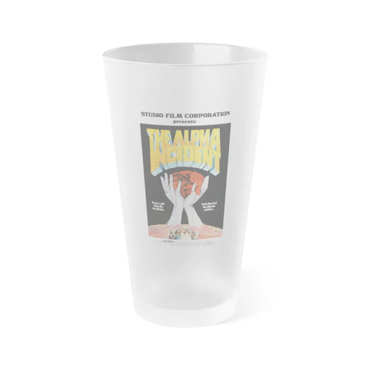 THE ALPHA INCIDENT 1976 Movie Poster - Frosted Pint Glass 16oz-Go Mug Yourself