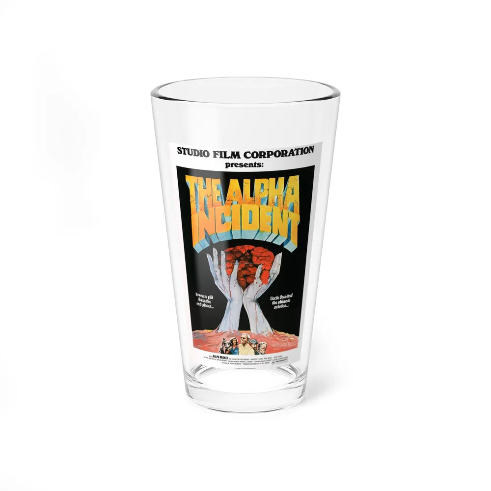 THE ALPHA INCIDENT 1976 Movie Poster - Pint Glass 16oz-16oz-Go Mug Yourself