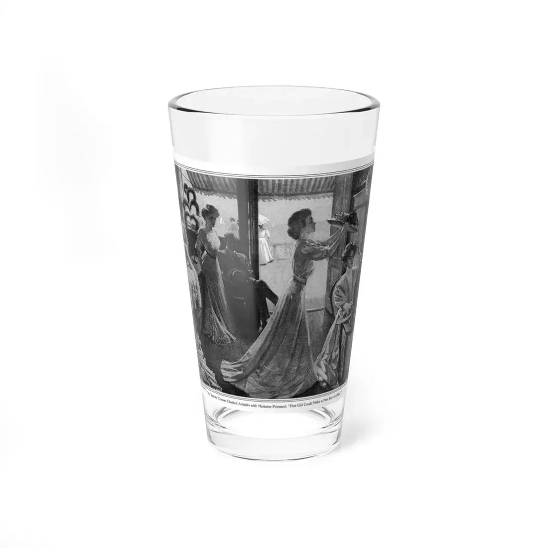 The Altar of Her Beauty, Ladies' Home Journal, June 1908 (Magazine Illustration) Pint Glass 16oz 16oz - Go Mug Yourself