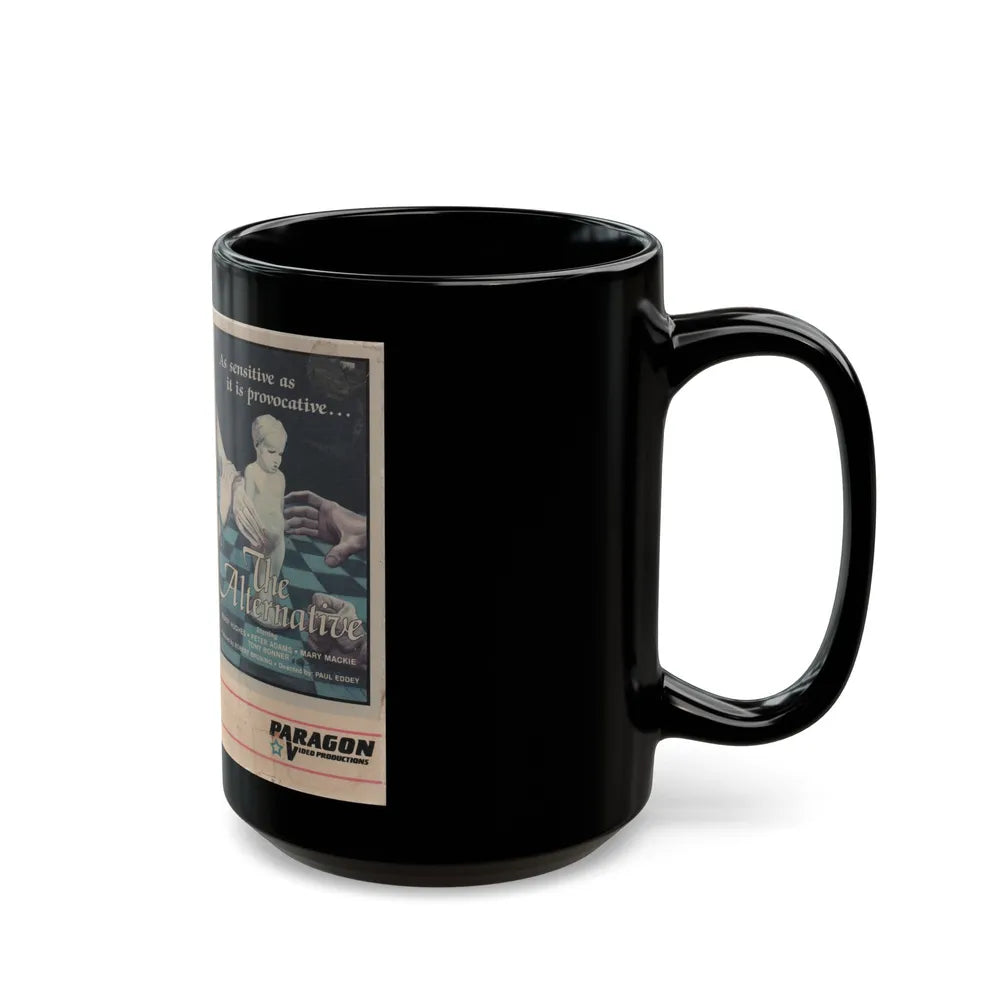 THE ALTERNATIVE (VHS COVER) - Black Coffee Mug-Go Mug Yourself