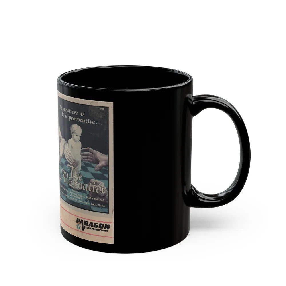 THE ALTERNATIVE (VHS COVER) - Black Coffee Mug-Go Mug Yourself