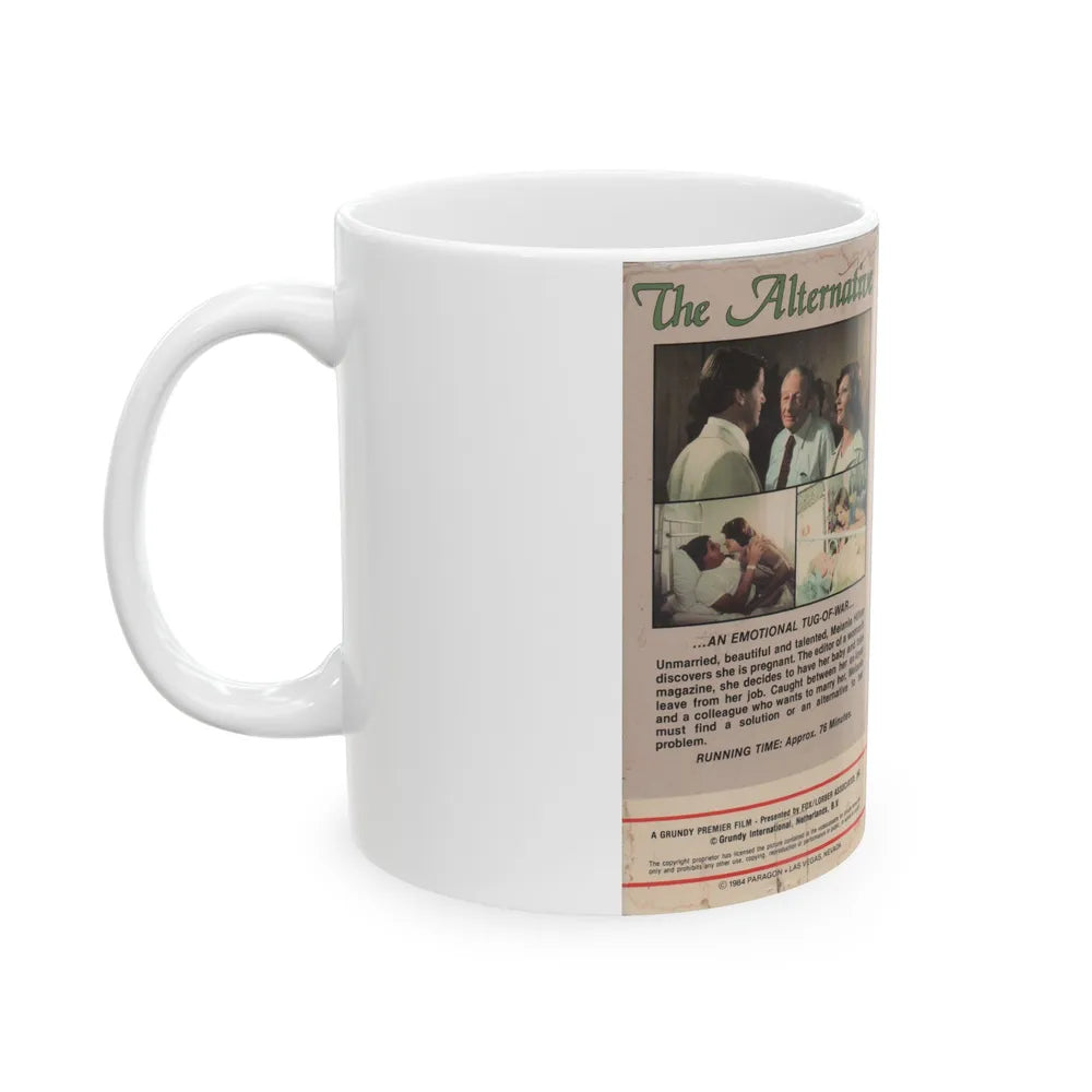 THE ALTERNATIVE (VHS COVER) - White Coffee Mug-Go Mug Yourself