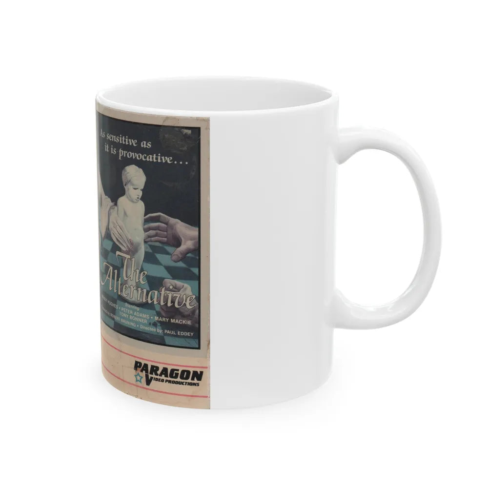 THE ALTERNATIVE (VHS COVER) - White Coffee Mug-Go Mug Yourself