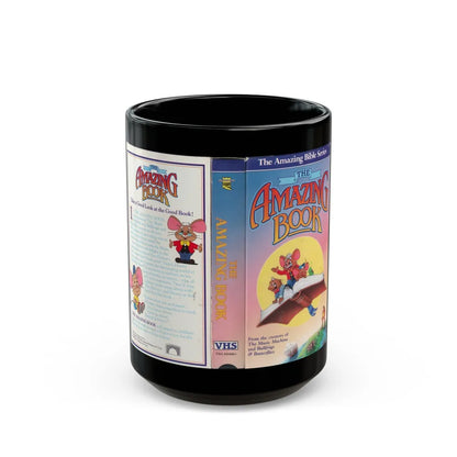 THE AMAZING BOOK (VHS COVER) - Black Coffee Mug-15oz-Go Mug Yourself