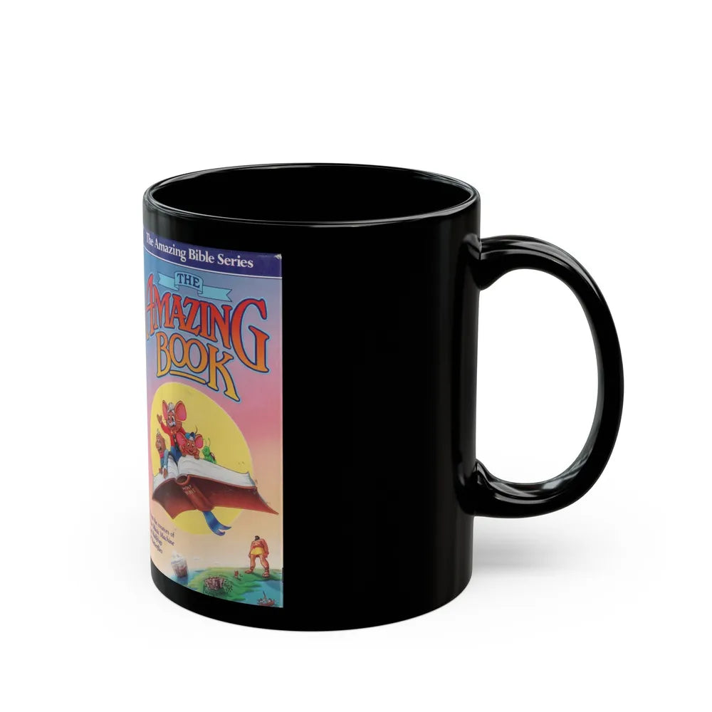 THE AMAZING BOOK (VHS COVER) - Black Coffee Mug-Go Mug Yourself