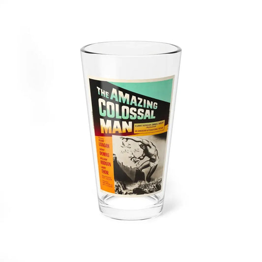 THE AMAZING COLOSSAL MAN (3) 1957 Movie Poster - Pint Glass 16oz 16oz - Go Mug Yourself