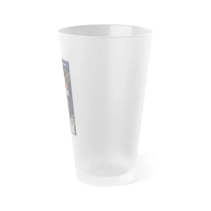 THE AMAZING TRANSPARENT MAN 1960 Movie Poster - Frosted Pint Glass 16oz - Go Mug Yourself