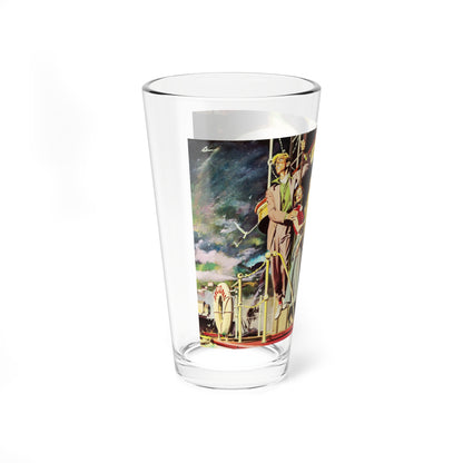 The Ambassador's Daughter, American Magazine story illustration, December 1950 (Magazine Illustration) Pint Glass 16oz-Go Mug Yourself