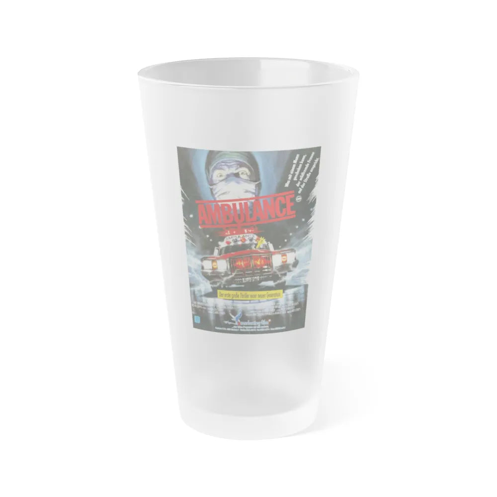 THE AMBULANCE (GERMANY) 1990 Movie Poster - Frosted Pint Glass 16oz-16oz-Frosted-Go Mug Yourself