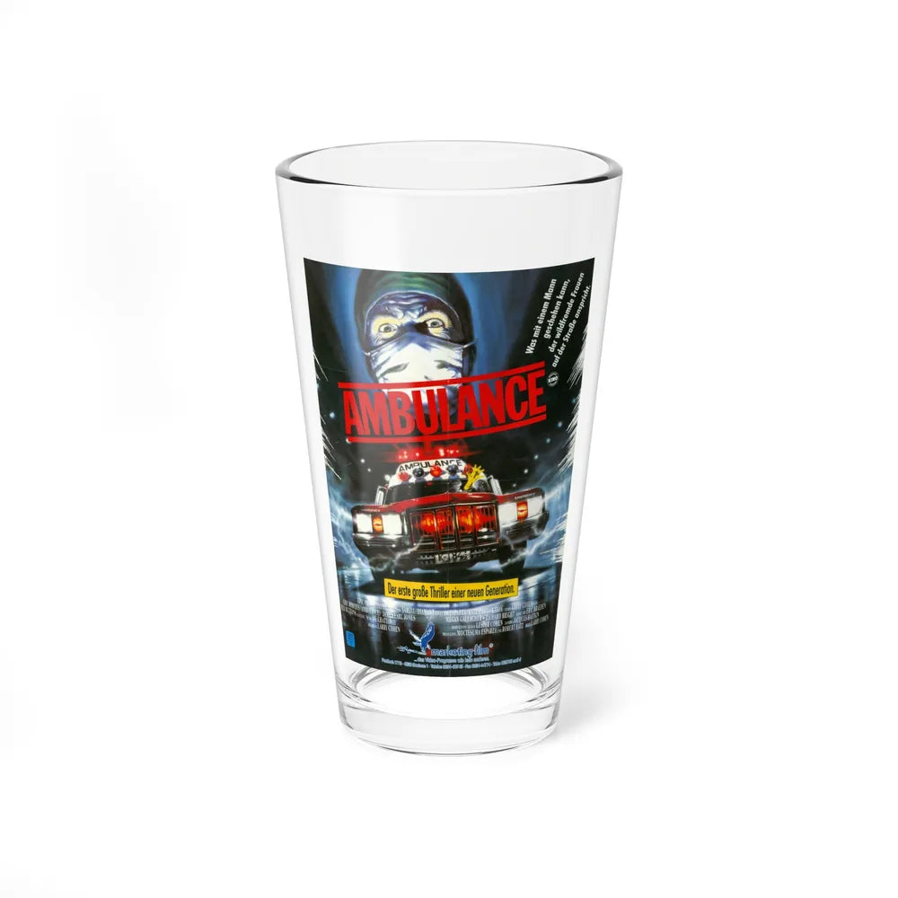 THE AMBULANCE (GERMANY) 1990 Movie Poster - Pint Glass 16oz-16oz-Go Mug Yourself