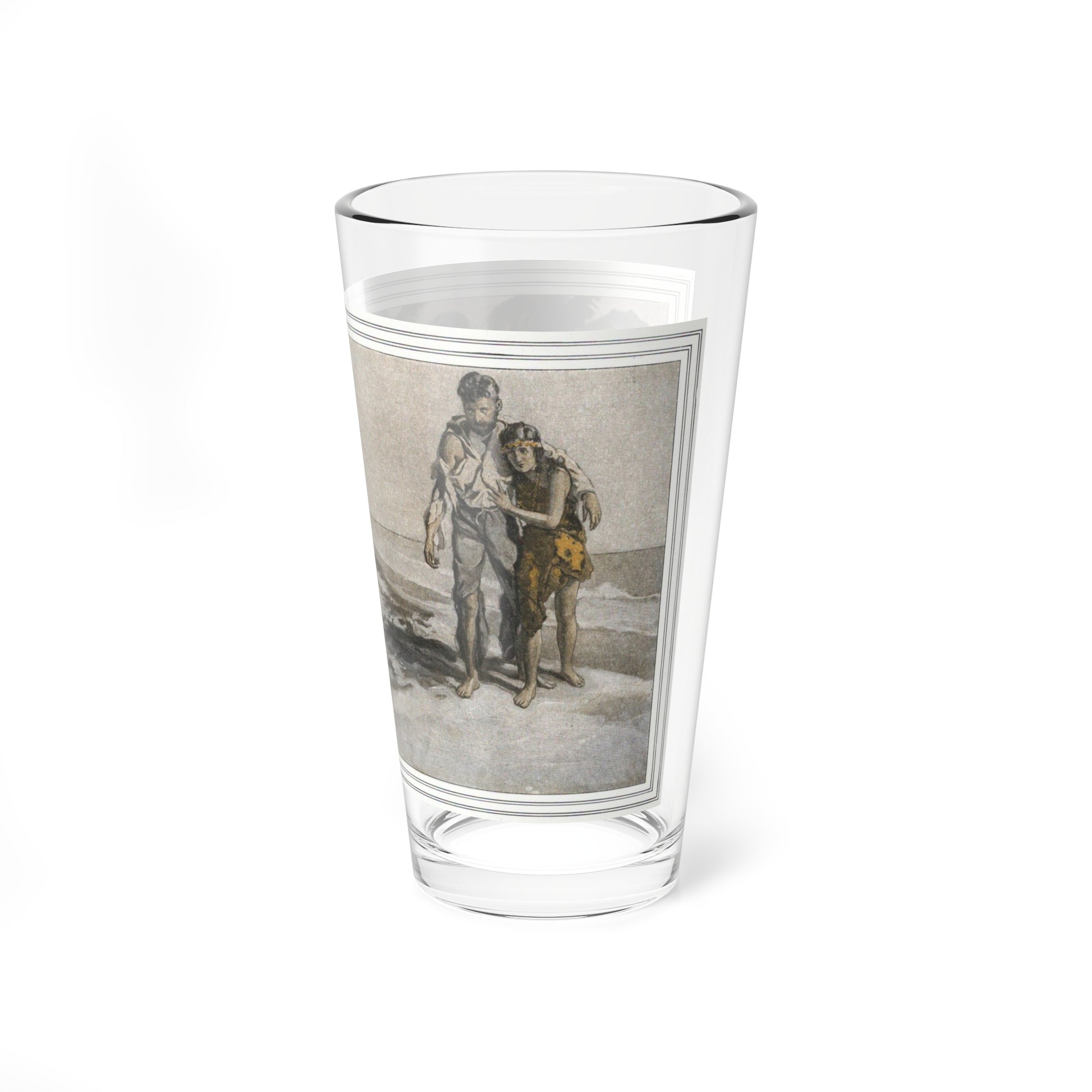 The Ancient Truth (1), McCall's, May 1927 (Magazine Illustration) Pint Glass 16oz-Go Mug Yourself