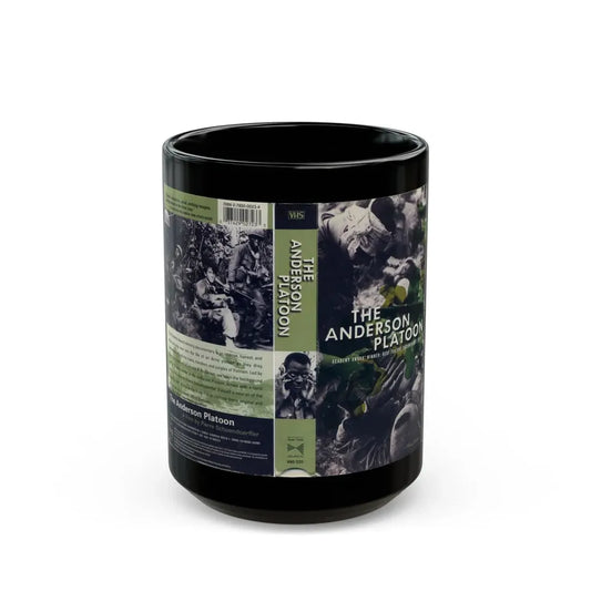 THE ANDERSON PLATOON (VHS COVER) - Black Coffee Mug 15oz - Go Mug Yourself