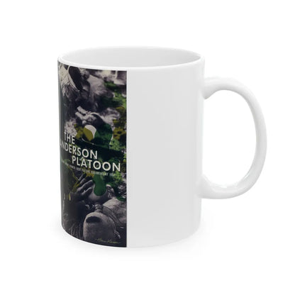 THE ANDERSON PLATOON (VHS COVER) - White Coffee Mug-Go Mug Yourself