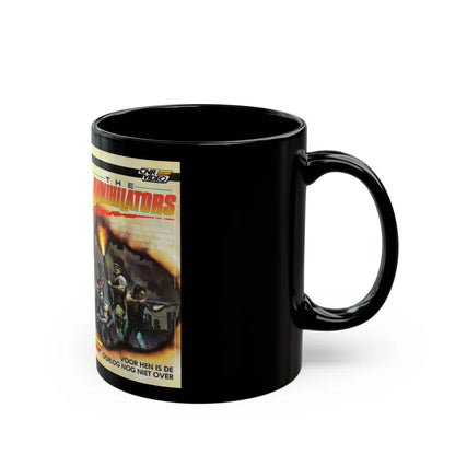 THE ANNIHILATORS (VHS COVER) - Black Coffee Mug-Go Mug Yourself