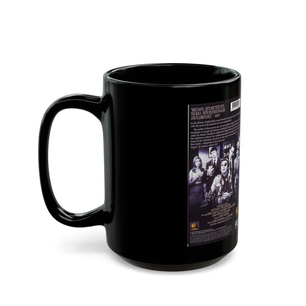 THE ANNIVERSARY (VHS COVER) - Black Coffee Mug-Go Mug Yourself